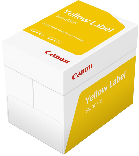 Papier biurowy Canon Yellow Label Standard 5 x 500 Biały (3577V491) - obraz 1