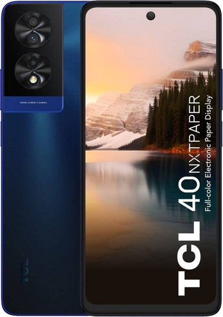 Smartfon TCL 40 NXTPAPER 8/256GB Midnight Blue (T610K2-2ALCPB12) - obraz 1