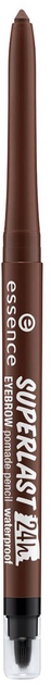 Ołówek do brwi Essence Superlast 24h Eye Brow Pomade Pencil Waterproof 30 Dark Brown 0.31 g (4251232262049) - obraz 1