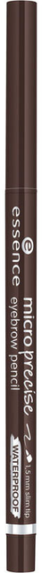 Олівець для брів Essence Micro Precise 03 Dark Brown 0.05 г (4059729198631) - зображення 1