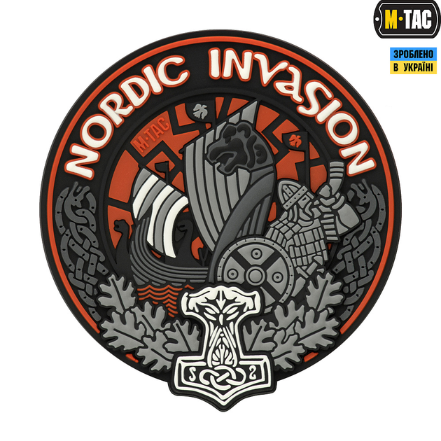 Нашивка M-Tac Nordic Invasion 3D PVC - изображение 1