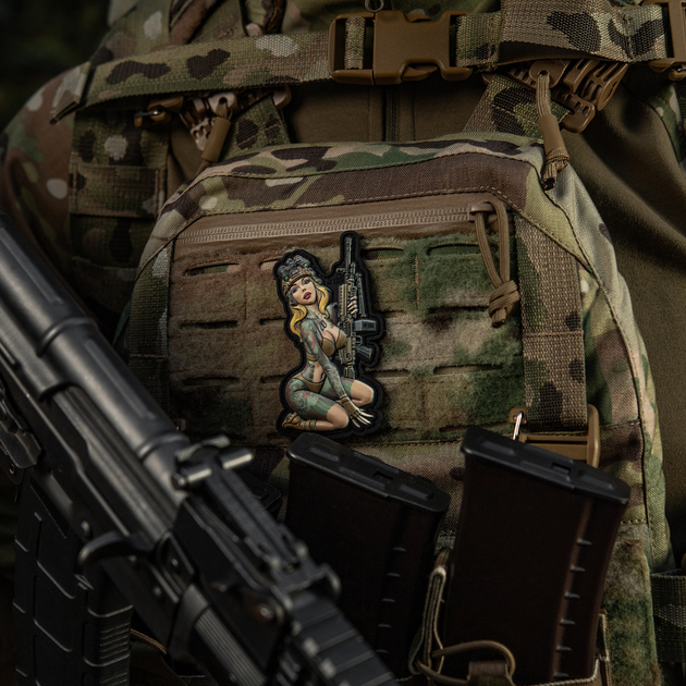№5 Якудза нашивка Tactical PVC M-Tac girl - зображення 2