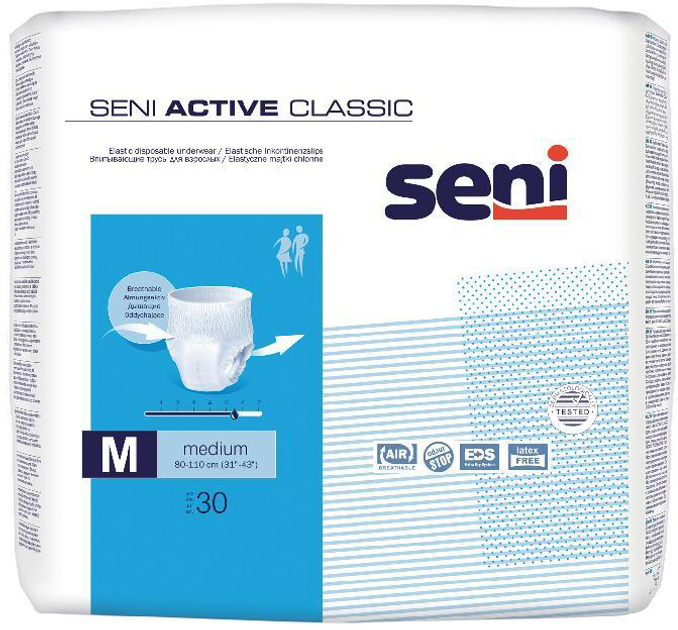 Majtki urologiczne Seni Active Classic M 30 szt (5900516695927) - obraz 1