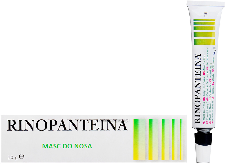 Maść do nosa Vitamed Rinopanteina 10 g (8034125180905) - obraz 1