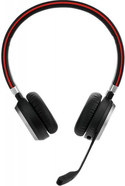 Бездротові навушники Jabra Evolve 65 / Bluetooth 4.2 / До 15 днів в режимі очікування / Чорні Б/В - Фото 2 Бездротові навушники Jabra Evolve 65 / Bluetooth 4.2 / До 15 днів в режимі очікування / Чорні Б/В - зображення 2