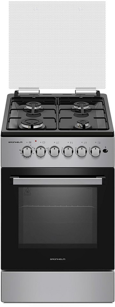 Плита газовая с электрической духовкой Grunhelm FG5611GB (BP133596) - изображение 2