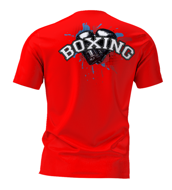 Футболка Boxing GERA пряма класика Червоний M BOX13 (BOX13-M-002.11.10.0) (0002) - Фото 2 Футболка Boxing GERA пряма класика Червоний M BOX13 (BOX13-M-002.11.10.0) (0002) - зображення 2