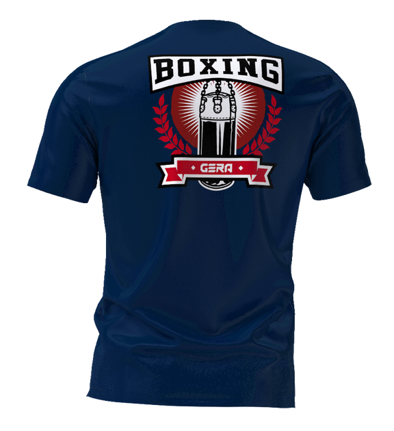 Футболка Boxing GERA пряма класика Синій XL BOX11 (BOX11-XL-005.11.10.0) (0004) - зображення 2