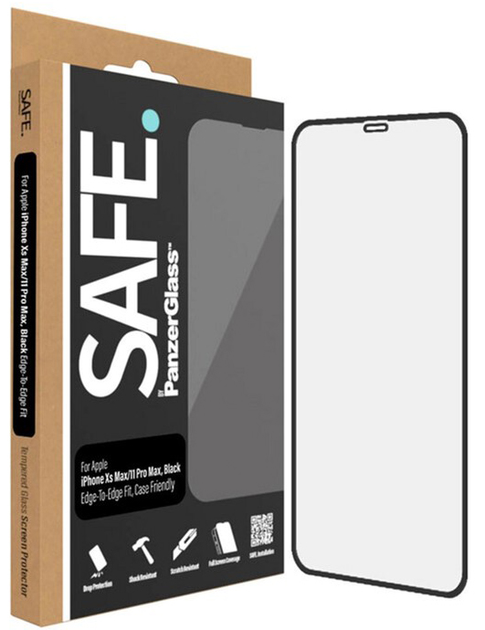 Захисне скло Panzer Glass Edge-to-Edge для Apple iPhone XS Max/11 Pro Clear (5711724950063) - зображення 3