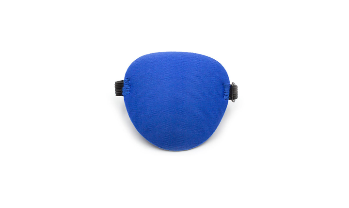 Пов'язка на око №1 Китай (синя з резинкою) - зображення 1