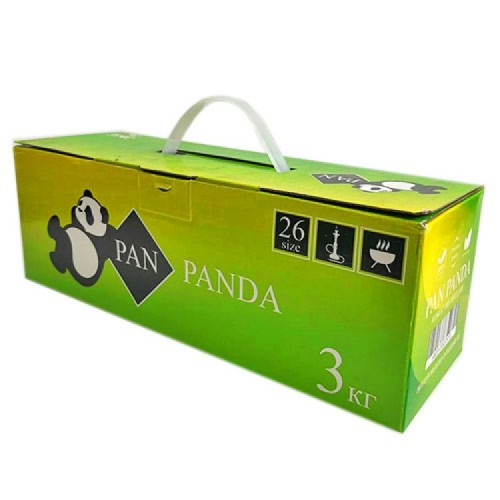 Кокосове вугілля Pan-Panda XL - 3 кг - Фото 1 Кокосове вугілля Pan-Panda XL - 3 кг - зображення 1