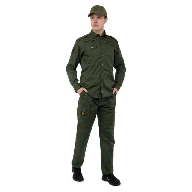 Костюм тактический (рубашка и брюки) Military Rangers ZK-SU1127 2XL Оливковый - изображение 2