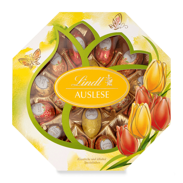 Подарочный набор шоколадных яиц Lindt Auslese 288 гр - Фото 2 Подарочный набор шоколадных яиц Lindt Auslese 288 гр - изображение 2