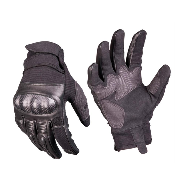 Рукавички тактичні Sturm Mil-Tec Leather Tactical Gloves Gen.II XL Black - зображення 1