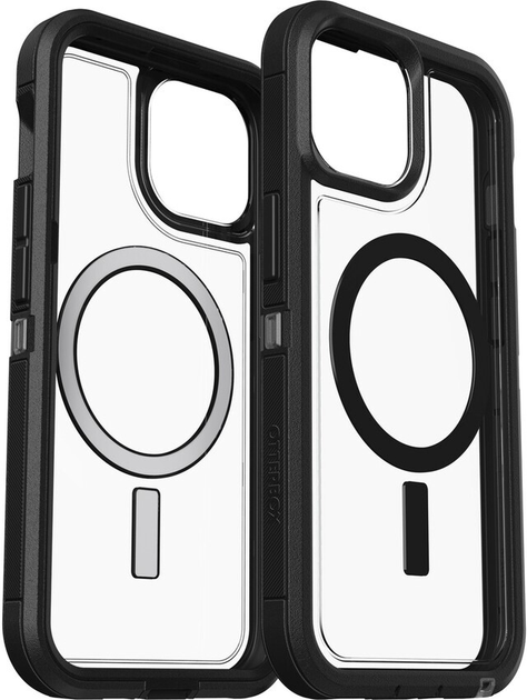 Панель Otterbox Defender XT Clear для Apple iPhone 13/14/15 Dark Side (840304737000) - зображення 2