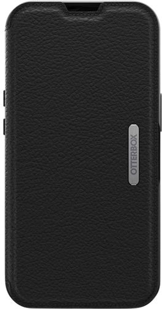 Etui z klapką Otterbox Strada Folio do Apple iPhone 13 Pro Shadow Black (840104289549) - obraz 1