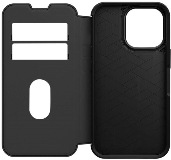 Etui z klapką Otterbox Strada Folio do Apple iPhone 13 Pro Shadow Black (840104289549) - obraz 2