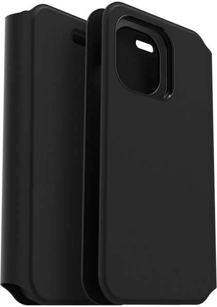 Чохол-книжка Otterbox Strada Via для Apple iPhone 13 Black (840104289778) - зображення 1