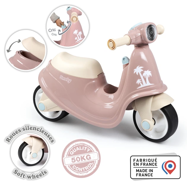 Jeździk Smoby Toys różowy (3032167210081) - obraz 3