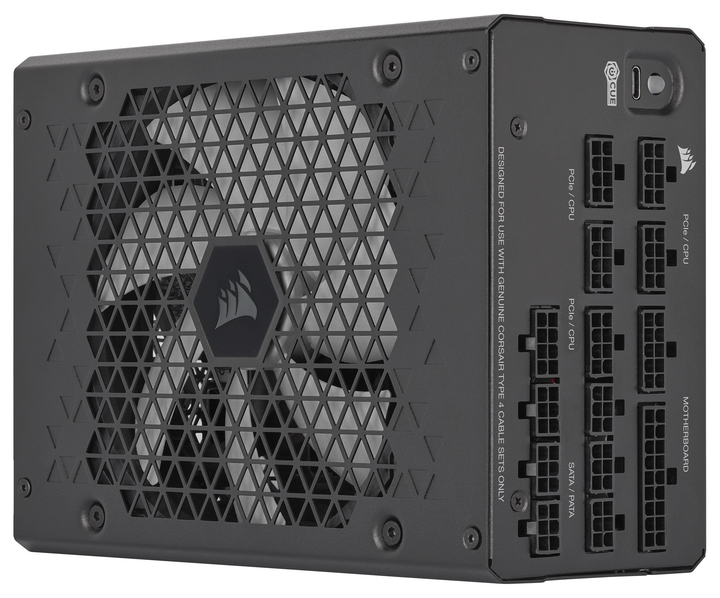 Блок живлення Corsair HX1200i PCIE5 (CP-9020281-EU) 1200W - изображение 1