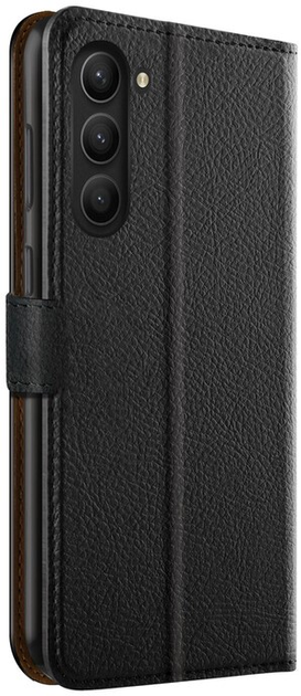 Etui z klapką Xqisit NP Slim Wallet Selection Anti Bac do Samsung Galaxy S23+ Black (4029948606361) - obraz 2