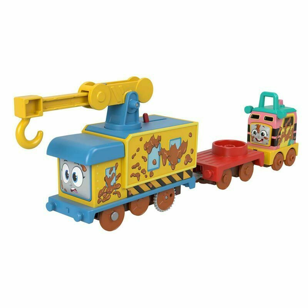 Ігровий набір Mattel Fisher Price Том і друзі Ремонтні друзі вагонного поїзда (0194735072750) - зображення 1