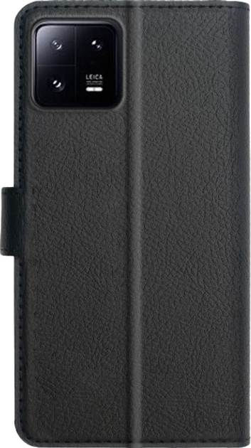 Etui z klapką Xqisit NP Slim Wallet Selection Anti Bac do Xiaomi 13 Black (4029948606743) - obraz 1