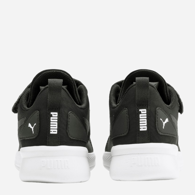Buty sportowe chłopięce na rzepy Puma Flyer Runner V Ps 192929-01 27,5 Czarne (4060981166276) - obraz 4