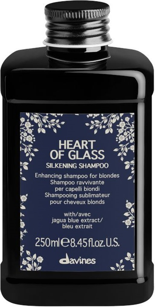 Szampon Davines Heart od Glass Silkening wzmacniający do włosów blond 250 ml (8004608271666) - obraz 1