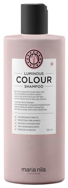 Szampon Maria nila Luminous Colour rozświetlający do włosów farbowanych 350 ml (7391681036208) - obraz 1
