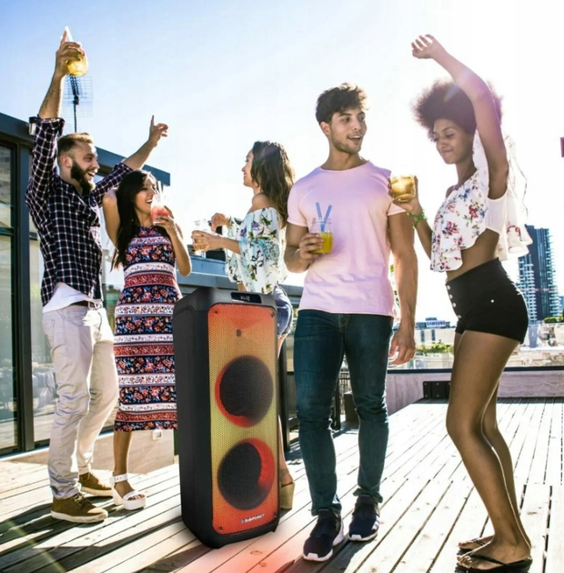 Głośnik przenośny Blaupunkt PartyBox PB12DB (5901750505058) - obraz 10