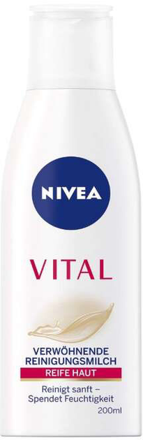 Очищувальне молочко для обличчя Nivea Vital 200 мл (4005900720689) - зображення 1