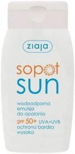 Emulsja przeciwsłoneczna Ziaja Body SPF 50 125 ml (5901887006138) - obraz 1