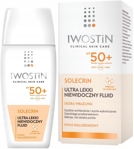 Сонцезахисний флюїд Iwostin Solecrin Lucidin SPF 50+ 40 мл (5907734713303) - зображення 3