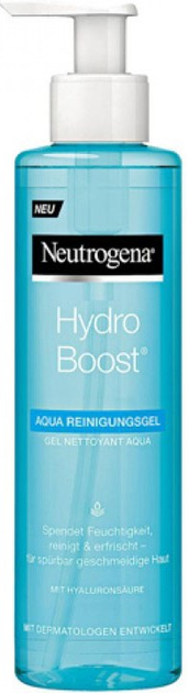 Zel do mycia twarzy Neutrogena Hydro Boost Cleanser Water Gel 200 ml (3574661320700) - obraz 1