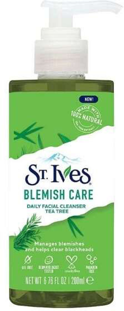 Гель для вмивання обличчя St. Ives Blemish Care З чайною олією 200 мл (8801619051832) - зображення 1