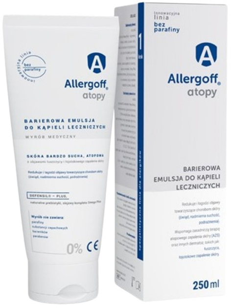 Barierowa emulsja do kąpieli Icb Pharma Allergoff 250 ml (5904215274070) - obraz 1