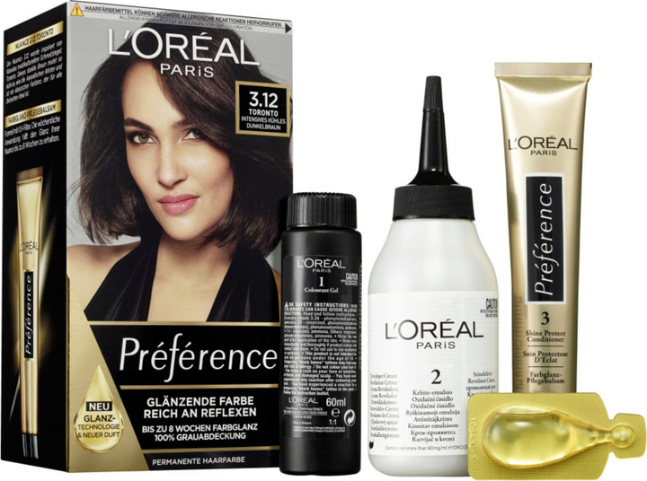 Крем-фарба для волосся L'Oreal Paris Preference Toronto 183 г (3600523776337) - зображення 2