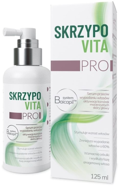 Сироватка від випадіння волосся Natur Product Pharma Skrzypo Vita Pro Against Hair Loss 125 мл (5902026460750) - зображення 2