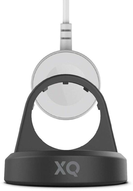 Бездротовий зарядний пристрій Xqisit NP Charging Cable для Apple Watch USB-C with Stand White (4029948221366) - зображення 1
