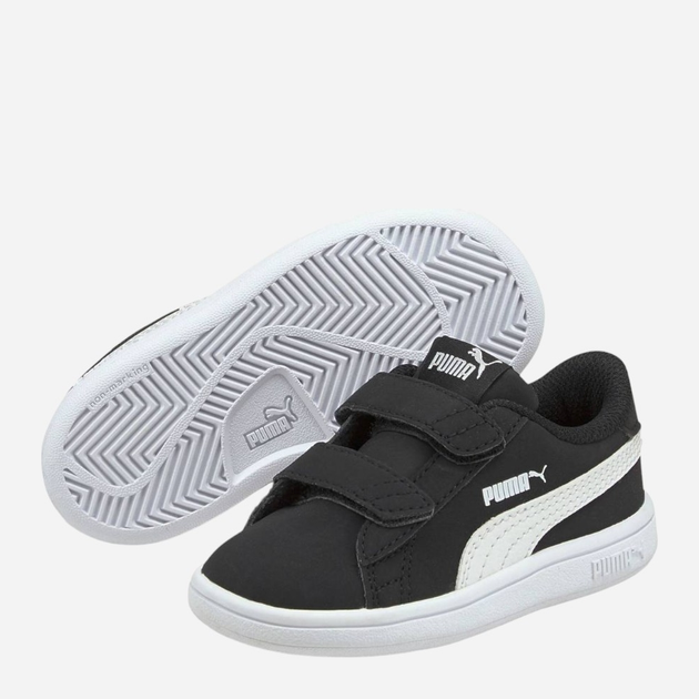 Дитячі кеди для хлопчика Puma Smash V2 Buck V Inf 365184-34 24 Чорні (4063699635188) - зображення 2