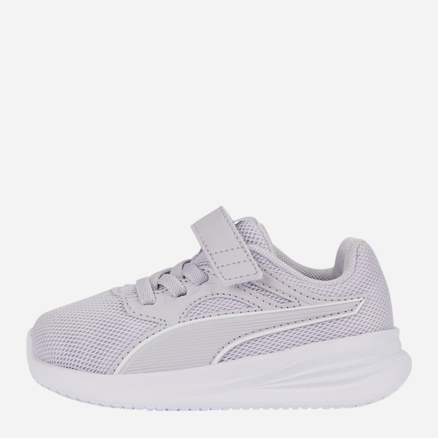 Buty sportowe chłopięce na rzepy Puma Transport Ac+ Inf 377277-07 20 Szare (4065453459238) - obraz 3