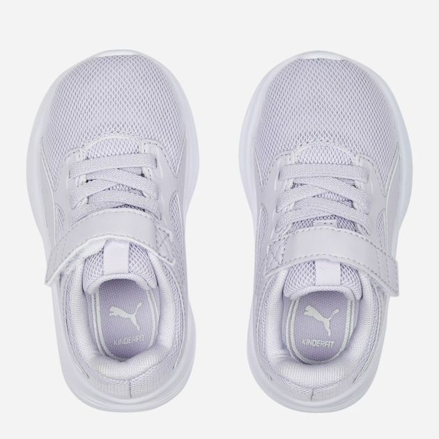 Buty sportowe chłopięce na rzepy Puma Transport Ac+ Inf 377277-07 19 Szare (4065453459221) - obraz 5