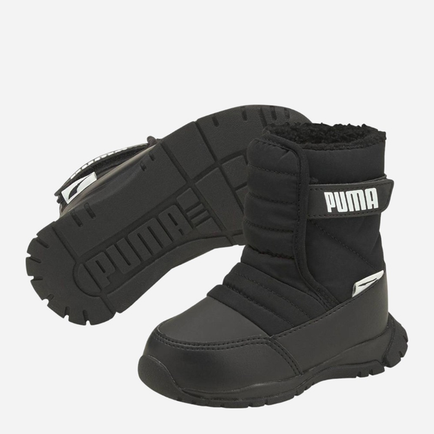 Śniegowce chłopięce wodootporne Puma Nieve Boot WTR AC Inf 380746-03 21 Czarne (4063699509779) - obraz 2