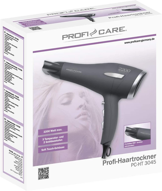 Suszarka do włosów Profi Care PC-HT 3045 - obraz 4