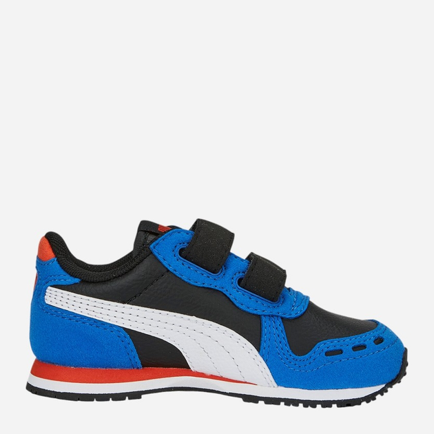 Buty sportowe chłopięce na rzepy Puma Cabana Racer SL 20 V Inf 383731-07 26 Czarny/Błękitny (4065452539009) - obraz 1