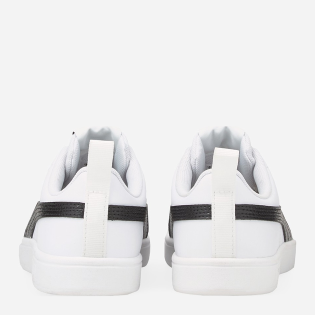Підліткові кеди для дівчинки Puma Rickie Jr 384311-03 38.5 Білі з чорним (4064536267777) - зображення 4