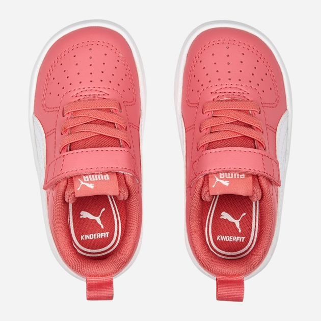 Sneakersy dziecięce dla dziewczynki na rzepy Puma Rickie AC+ Inf 384314-16 27 Różowe (4065452714130) - obraz 5