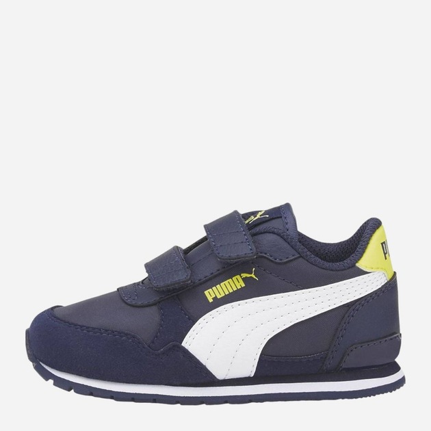 Buty sportowe chłopięce na rzepy Puma St Runner V3 Nl V Inf 384903-02 21 Granatowe (4064536371498) - obraz 3