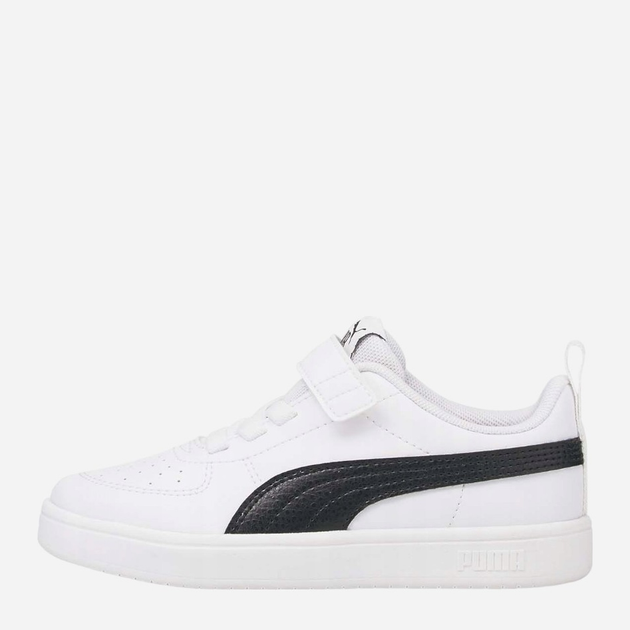Sneakersy dziecięce dla dziewczynki na rzepy Puma Rickie AC+ PS 385836-03 28 Białe (4064535896862) - obraz 3